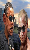 Obama and Putin images